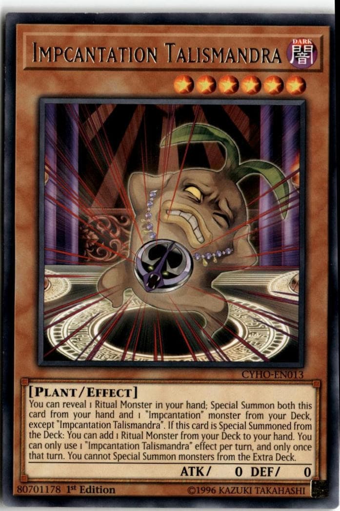 Cybernetic Horizon #CYHO-EN013 Impcantation Talismandra - Image 1