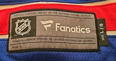 New York Rangers Fanatics NHL Jersey Size Large NWT - Thumbnail 4