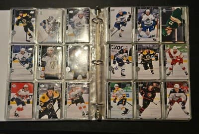 1in Binder Lot - 2020-21 Upper Deck NHL Hockey Cards - 120+ Base Cards 7 Pages - Thumbnail 6