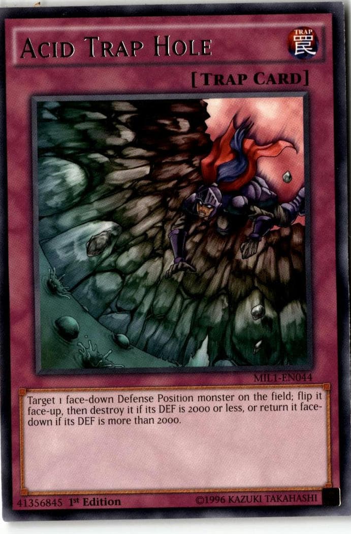 Millennium Pack #MIL1-EN044 Acid Trap Hole - Image 1