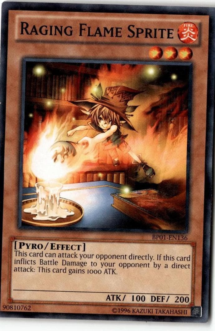 Battle Pack: Epic Dawn #BP01-EN136 Raging Flame Sprite - Image 1