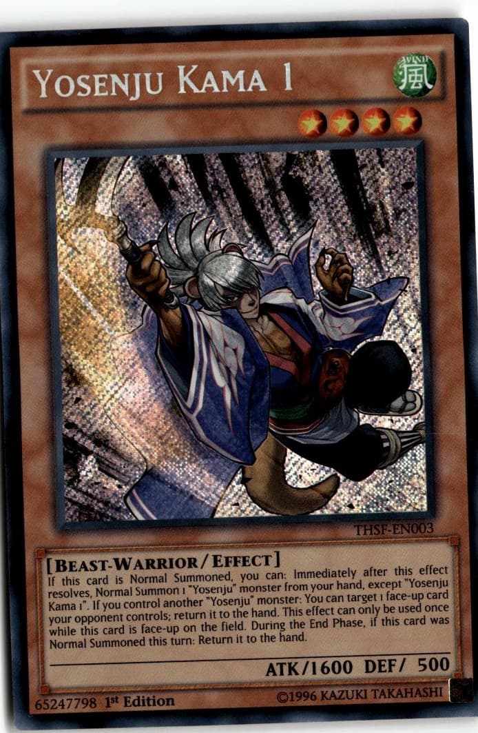 The Secret Forces #THSF-EN003 Yosenju Kama 1 - Image 1