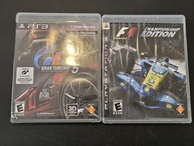 Ultimate Racing Bundle- Gran Turismo 5 & F1 Championship Edition for PS3 - Image 1