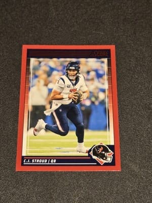 2024 Score #109 C.J. Stroud Red - Image 1