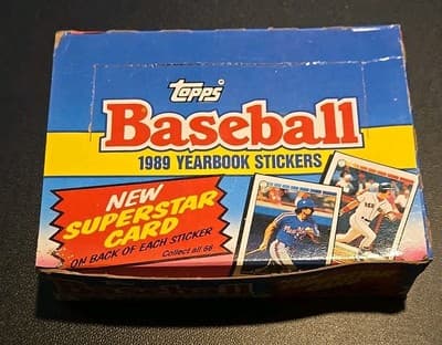 Lot Of 8 Topps 1989 Baseball Yearbook Stickers Packs 5 Stickers Per Pack - Thumbnail 3