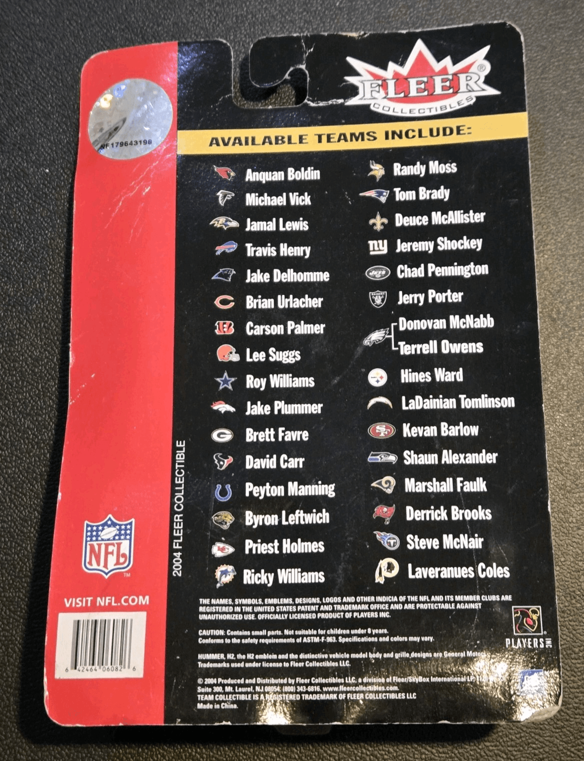 2004 Fleer NFL Team Collectible Travis Henry Buffalo Bills 1:64 Hummer H2 + Card - Thumbnail 2