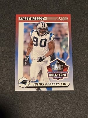 2024 Score #1 Julius Peppers First Ballot - Image 1