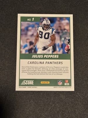 2024 Score #1 Julius Peppers First Ballot - Thumbnail 2