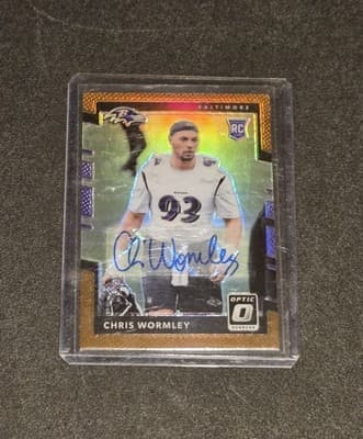 2017 Donruss Optic #143 Chris Wormley Rookies Autographs - Image 1