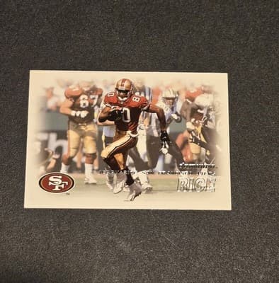 2000 SkyBox Dominion #39 Jerry Rice - Image 1