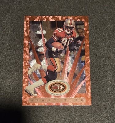 1999 Donruss Preferred QBC #37 Jerry Rice - Image 1
