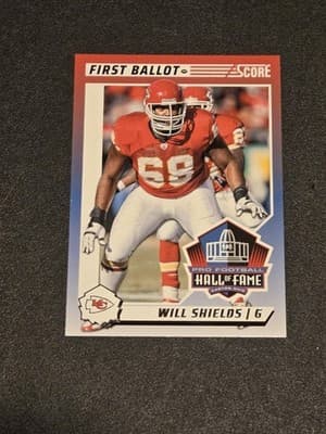 2024 Score #9 Will Shields First Ballot - Image 1