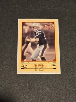 2004 Fleer Sweet Sigs #60 Tom Brady - Image 1