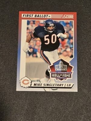 2024 Score #4 Mike Singletary First Ballot - Image 1