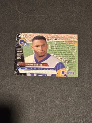 1993 Ultra #232 Jerome Bettis - Thumbnail 2