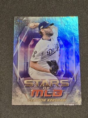 2023 Topps #SMLB-31 Clayton Kershaw Stars of MLB - Image 1