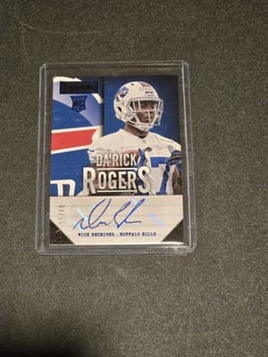2013 Panini Playbook #121 Da'Rick Rogers Blue #/49 - Image 1