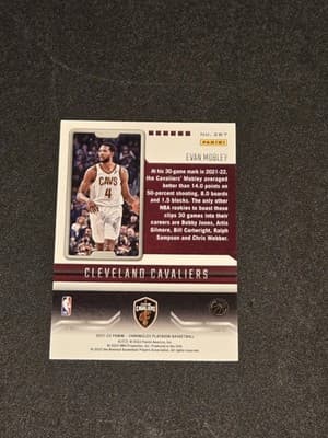 2021-22 Panini Chronicles #287 Evan Mobley - Thumbnail 2