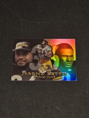 1999 Flair Showcase #100 Jerome Bettis - Image 1
