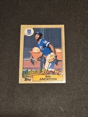 1987 Topps #170 Bo Jackson - Image 1