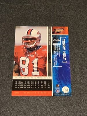 1999 Pacific Revolution #142 Torry Holt - Thumbnail 2