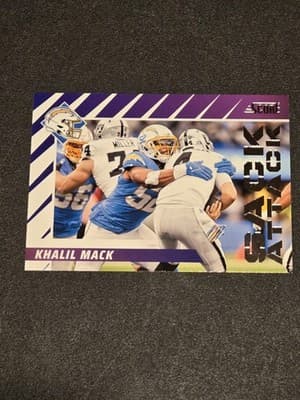 2024 Score #9 Khalil Mack Sack Attack - Image 1
