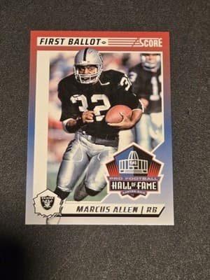 2024 Score #5 Marcus Allen First Ballot Pink - Image 1