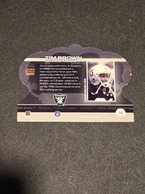 2001 Pacific Crown Royale #99 Tim Brown - Thumbnail 2