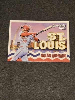 2022 Topps Archives #OPC-6 Nolan Arenado Oversized Topps Postcards - Image 1