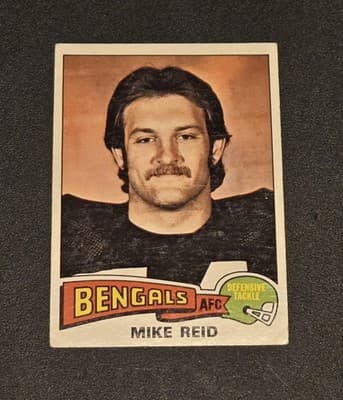 1975 Topps #430 Mike Reid - Image 1