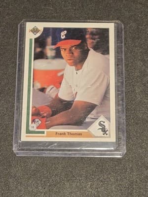 1991 Upper Deck #246 Frank Thomas - Image 1