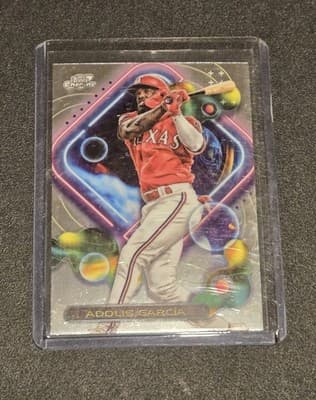 2023 Topps Cosmic Chrome #191 Adolis García - Image 1