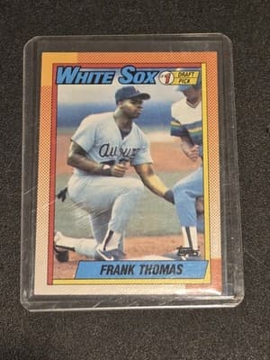 1990 Topps #414b Frank Thomas - Image 1