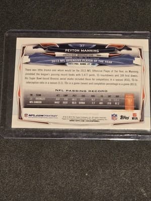 2014 Topps #37a Peyton Manning - Thumbnail 2