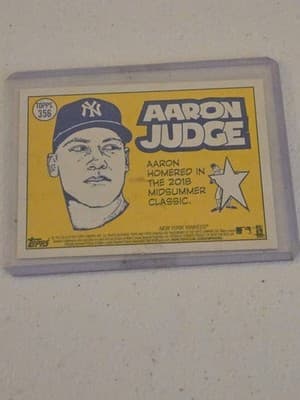2019 Topps Heritage #356 Aaron Judge - Thumbnail 2