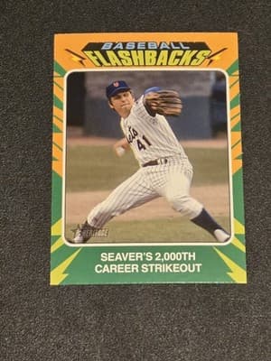 2024 Topps Heritage #BF-7 Tom Seaver Baseball Flashbacks - Image 1