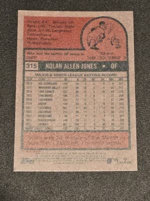 2024 Topps Heritage #315 Nolan Jones - Thumbnail 2