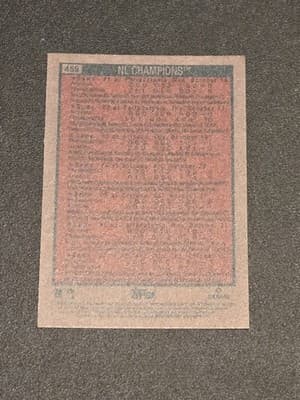 2024 Topps Heritage #459 NL Champions - Thumbnail 2