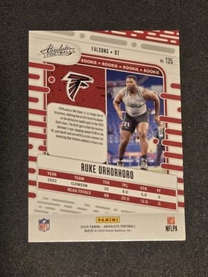 2024 Panini Absolute #135 Ruke Orhorhoro - Thumbnail 2
