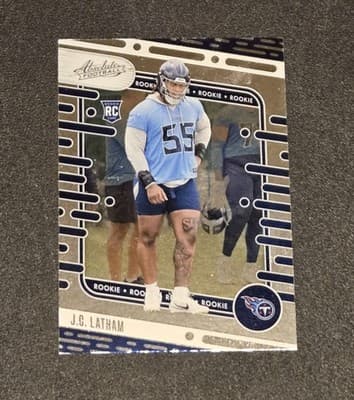 2024 Panini Absolute #107 J.C. Latham - Image 1