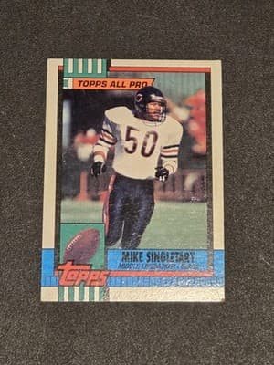 1990 Topps #368 Mike Singletary Collector's Edition (Tiffany) - Image 1