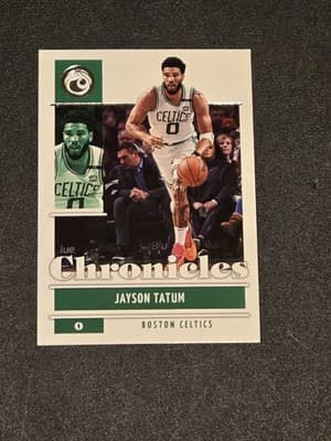 2021-22 Panini Chronicles #5 Jayson Tatum Bronze - Image 1