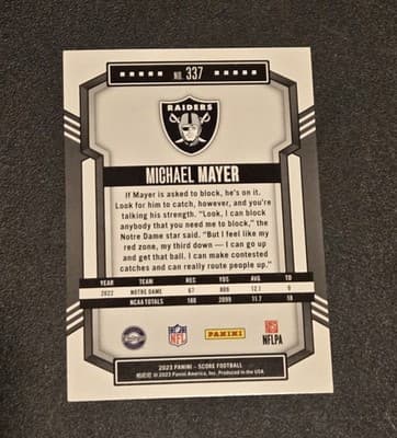 2023 Score #337 Michael Mayer - Thumbnail 2