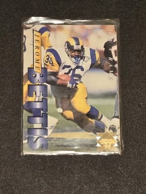1995 Collector's Edge #107 Jerome Bettis Gold Logo - Image 1
