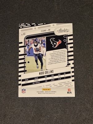 2024 Panini Absolute #43 Nico Collins Retail - Thumbnail 2