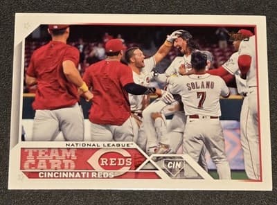 2023 Topps #610 Cincinnati Reds 582 Montgomery Club - Image 1