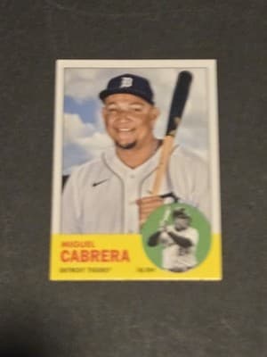 2022 Topps Archives #52 Miguel Cabrera - Image 1