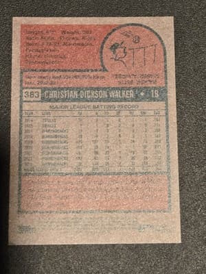 2024 Topps Heritage #383 Christian Walker - Thumbnail 2