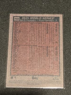 2024 Topps Heritage #466 World Series 2023: Game - Thumbnail 2