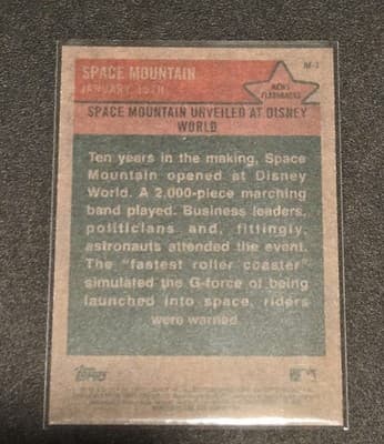 2024 Topps Heritage #NF-3 Space Mountain News Flashbacks - Thumbnail 2